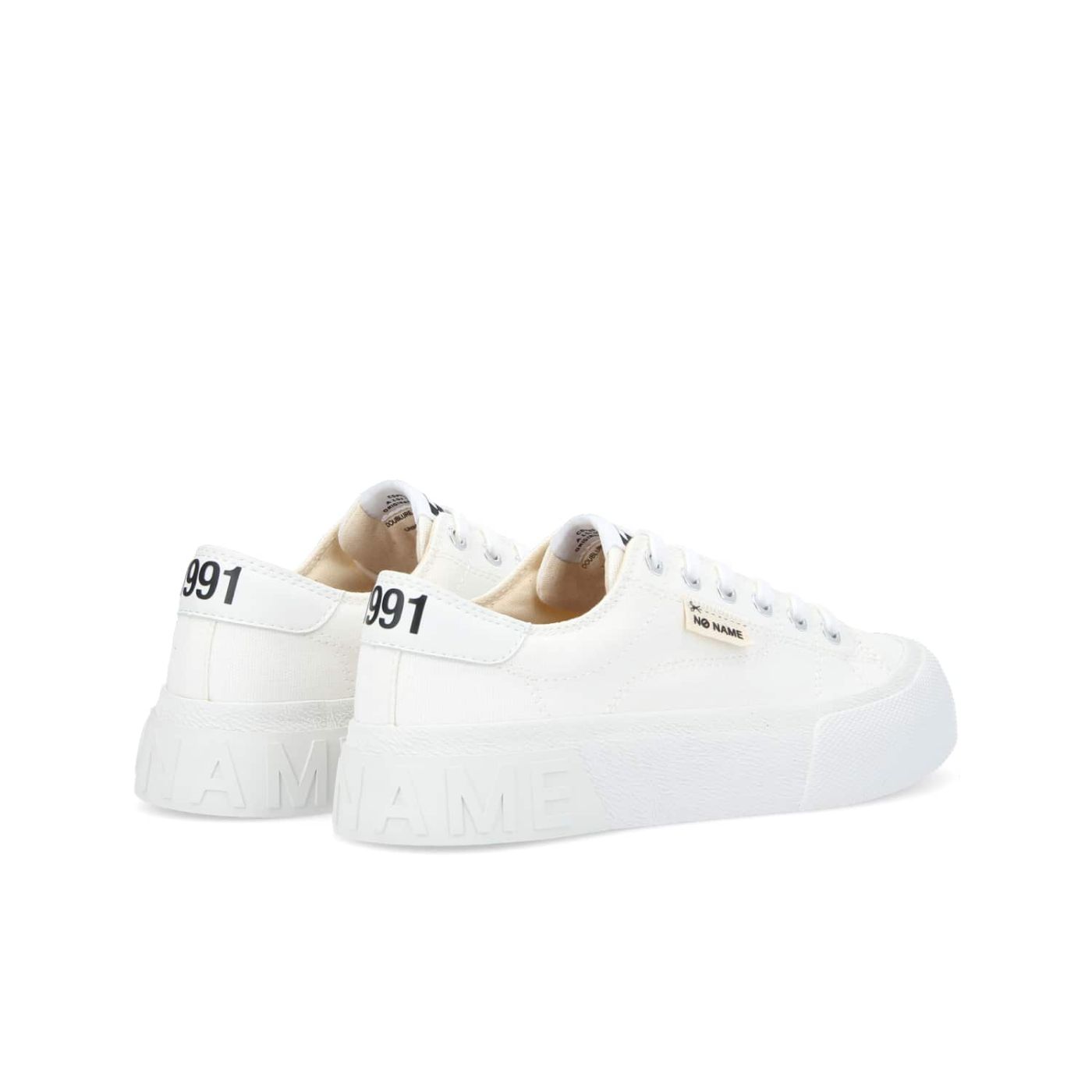 RESET SNEAKER W - CANVAS RECYCLED - WHITE